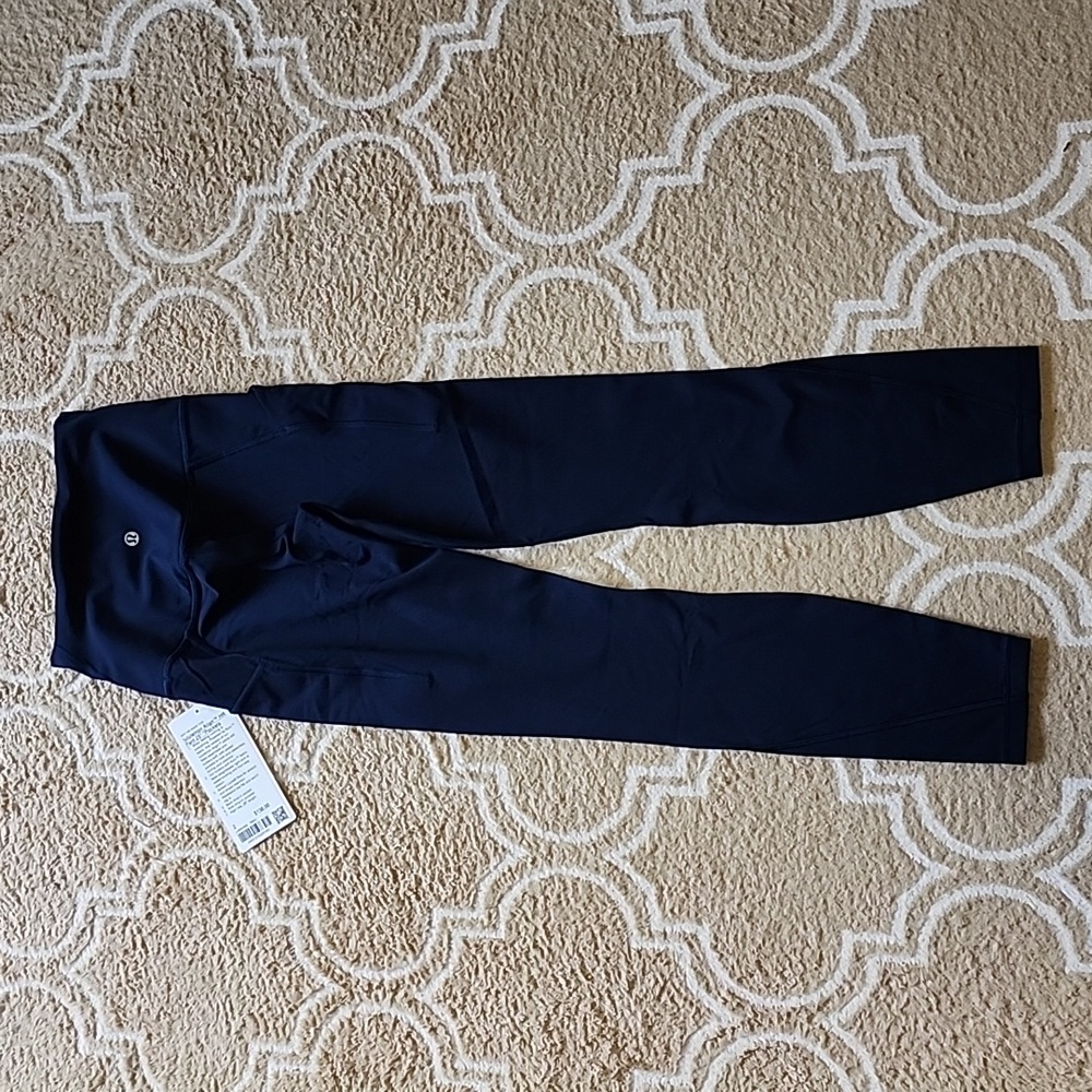Lululemon Align High-Rise Pant 25" *Pockets in True Navy NWT - Picture 2 of 6